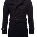Cole Haan Signature Men’s Wool Plush Car Coat with Attached ...